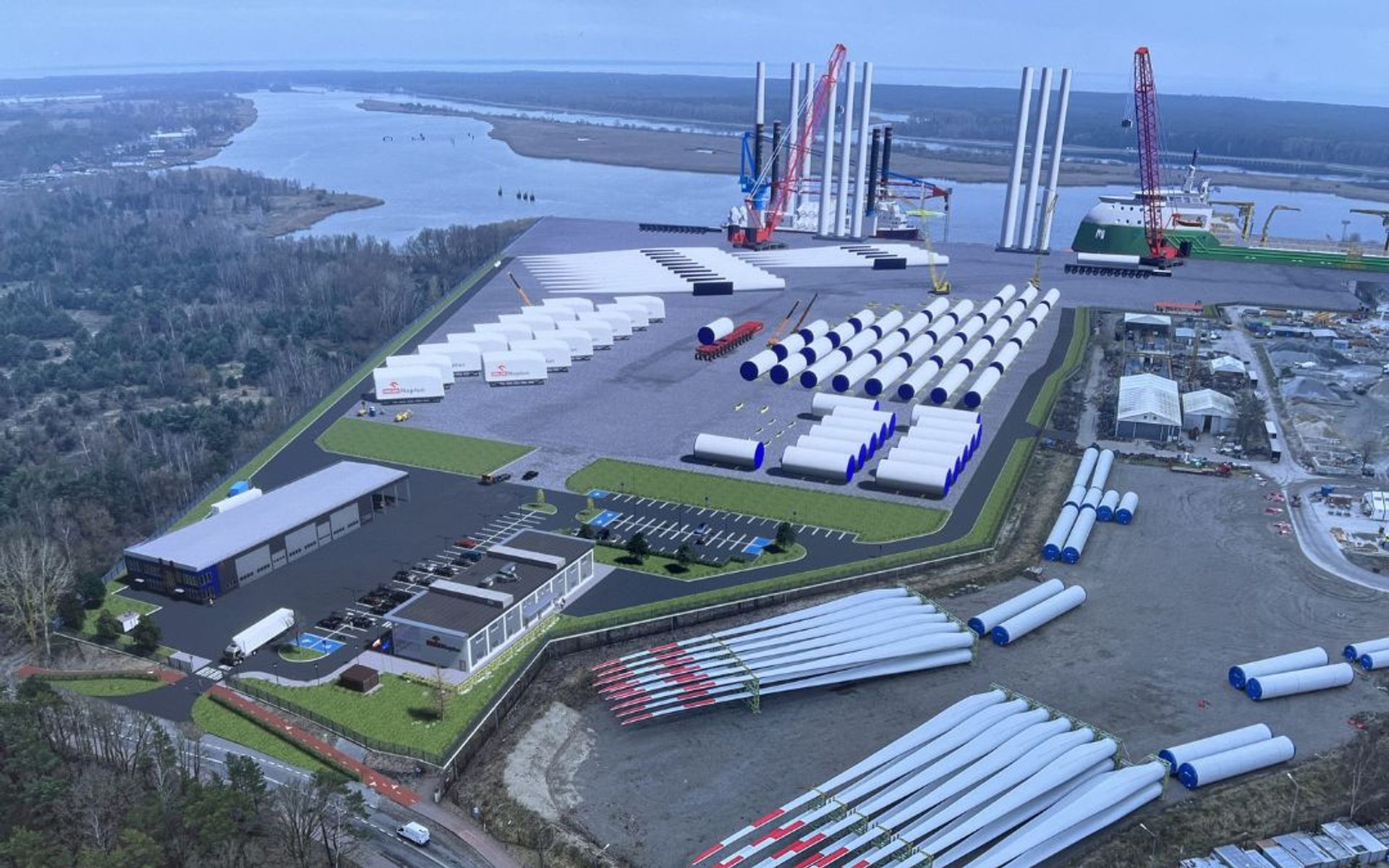 Budimex rozpoczął w Świnoujściu budowę terminala instalacyjnego offshore dla PKN Orlen 