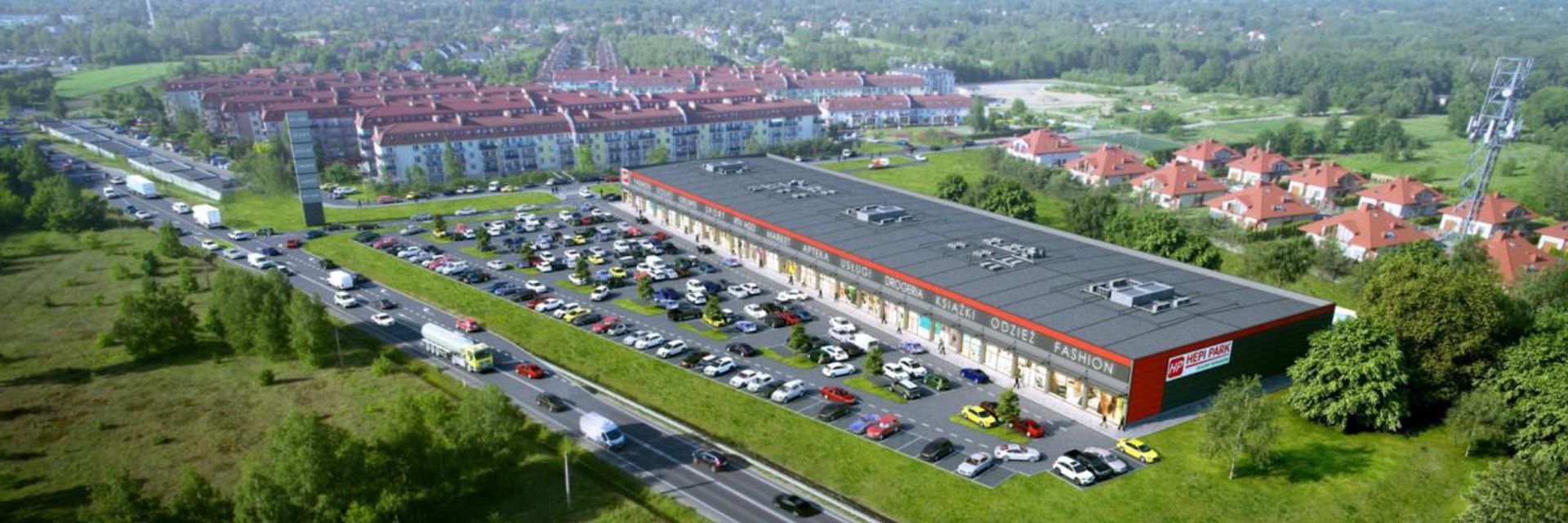 Wkrótce otwarcie kompleksu handlowego Hepi Park w Aleksandrowie Łódzkim