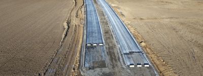 Na Dolnym Śląsku trwa budowa odcinka drogi ekspresowej S8 Jordanów Śląski – Łagiewniki Zachód [FILMY]