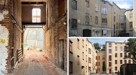 Wielka rewitalizacja kamienicy przy Kilińskiego 36 w Łodzi. Skuli ściany do gołej cegły! [ZDJĘCIA+WIZUALIZACJE]