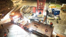 Trwa ważna inwestycja Wodociągów Warszawskich za 218,5 mln zł netto. Tarcza "Jolanta" wydrąży tunel kolektora pod Czerniakowską [ZDJĘCIA]