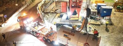 Trwa ważna inwestycja Wodociągów Warszawskich za 218,5 mln zł netto. Tarcza "Jolanta" wydrąży tunel kolektora pod Czerniakowską [ZDJĘCIA]