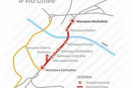 Zbliża się modernizacja Linii Średnicowej w Warszawie
