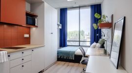 Duży kompleks biurowy w Warszawie zmienił swoją funkcję na...akademik [ZDJĘCIA]