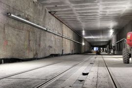 Kraków: Kolejny kamień milowy na budowie nowej linii tramwajowej do Mistrzejowic [FILM]