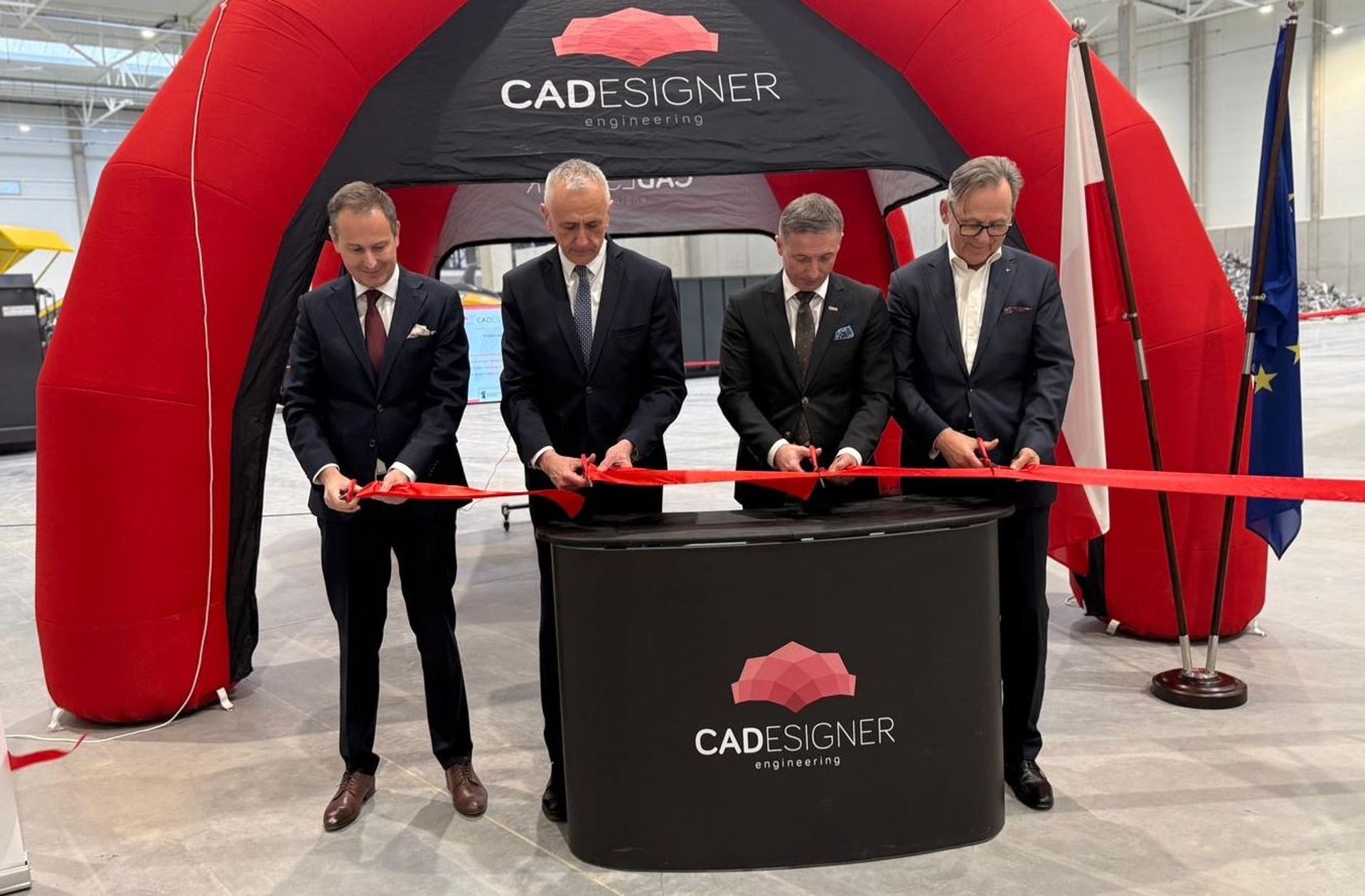 Centrum Sortowania Materiałów polskiej firmy CADesigner Engineering w Rybniku oficjalnie otwarte