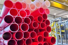 Polska firma ZEG otworzyła w Gryficach nową halę produkcyjną. Będą tam powstawać rury HDPE