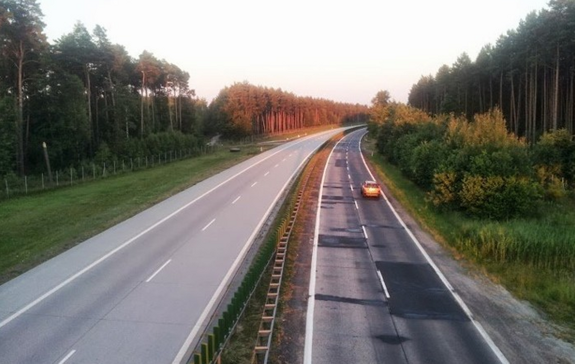  Będzie generalna przebudowa najbardziej zniszczonego fragmentu autostrady A18 (DK18): Olszyna-Golnice