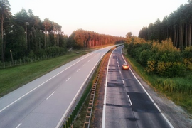 [dolnośląskie/lubuskie] Będzie generalna przebudowa najbardziej zniszczonego fragmentu autostrady A18 (DK18): Olszyna-Golnice