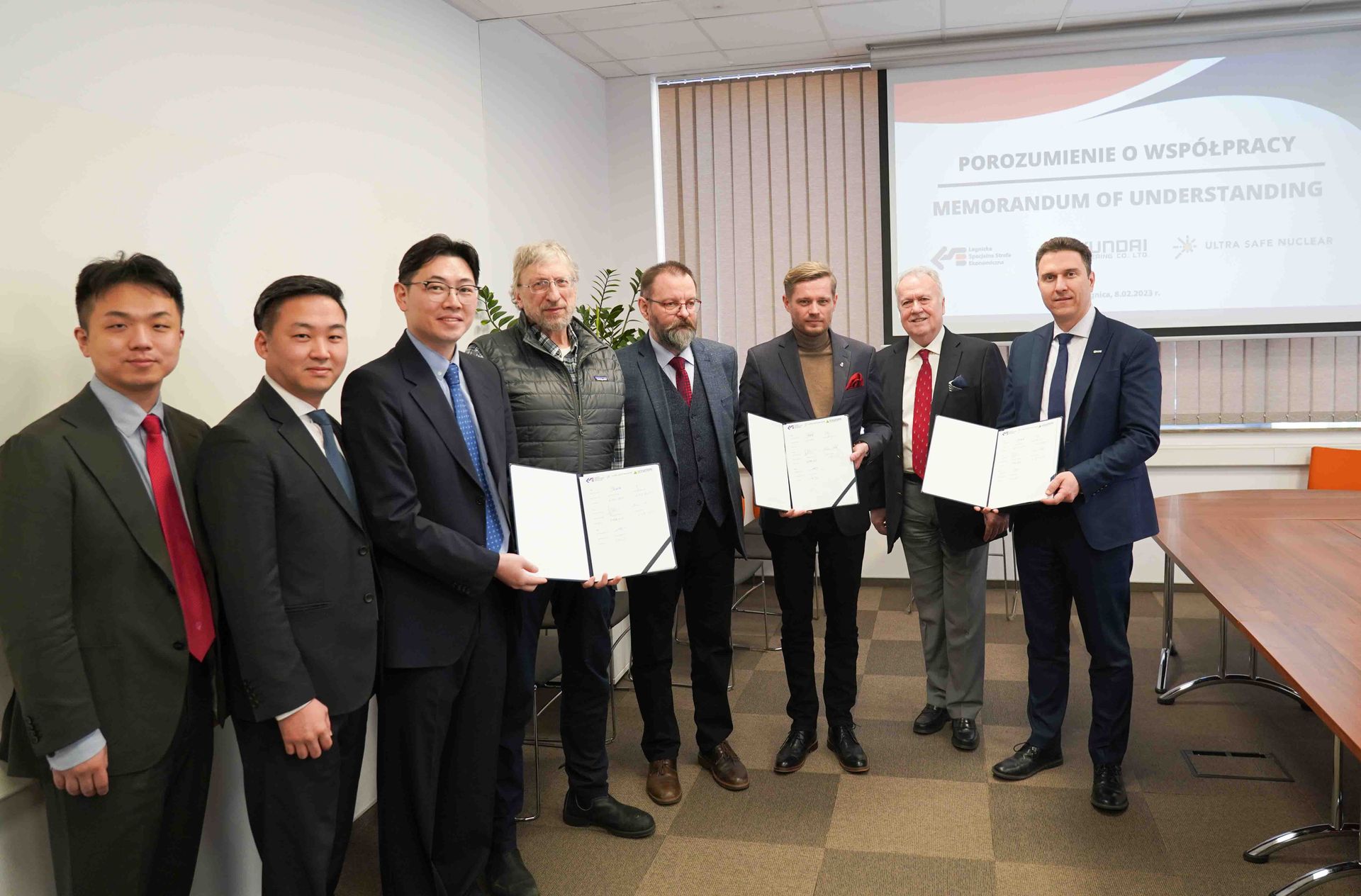 Legnicka SSE podpisała porozumienie z Hyundai i USNC w zakresie przyszłej budowy modułowych reaktorów jądrowych