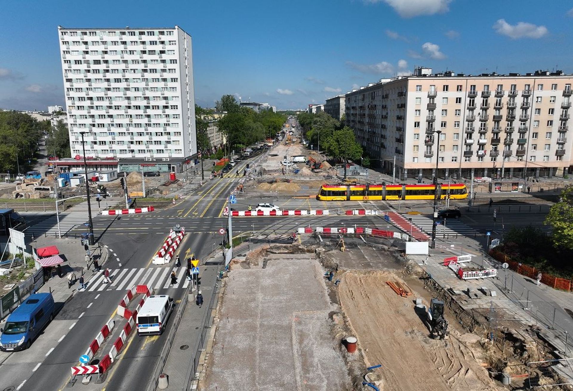 Rusza kolejny etap budowy trasy tramwajowej do Dworca Zachodniego 