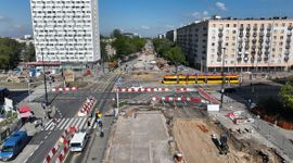 Rusza kolejny etap budowy trasy tramwajowej do Dworca Zachodniego [FILM]