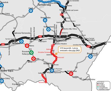 GDDKiA domyka drogę ekspresową S19 Via Carpatia w woj. podkarpackim