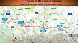 Trwają zaawansowane prace na budowie S52 Północnej Obwodnicy Krakowa [FILMY]