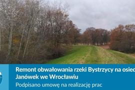 Wody Polskie podpisały umowę na modernizację odbudowę i modernizację wałów przeciwpowodziowych we Wrocławiu