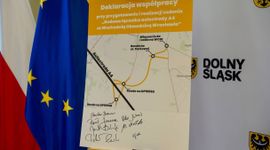 Nowe połączenie autostrady A4 z Wschodnią Obwodnicą Wrocławia coraz bliżej. Podpisano porozumienie ws. łącznika Karwiany