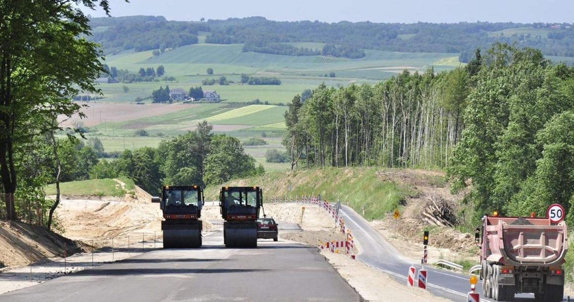 Inwestycje na istniejącej sieci dróg krajowych w Polsce 