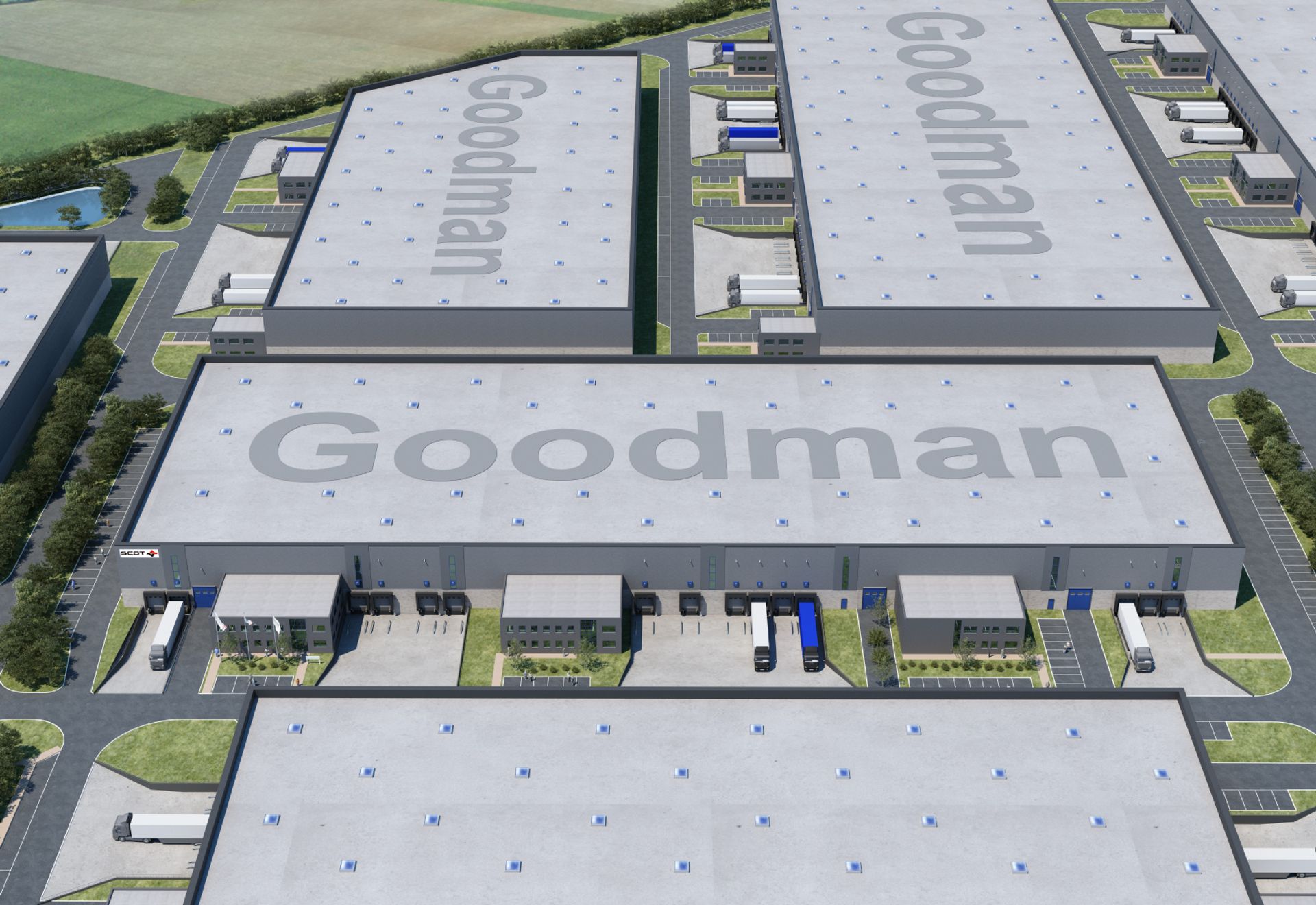  Centrum logistyczne od Goodmana