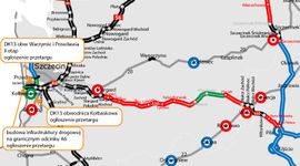 Trzy nowe, duże inwestycje drogowe w rejonie Szczecina [MAPY]