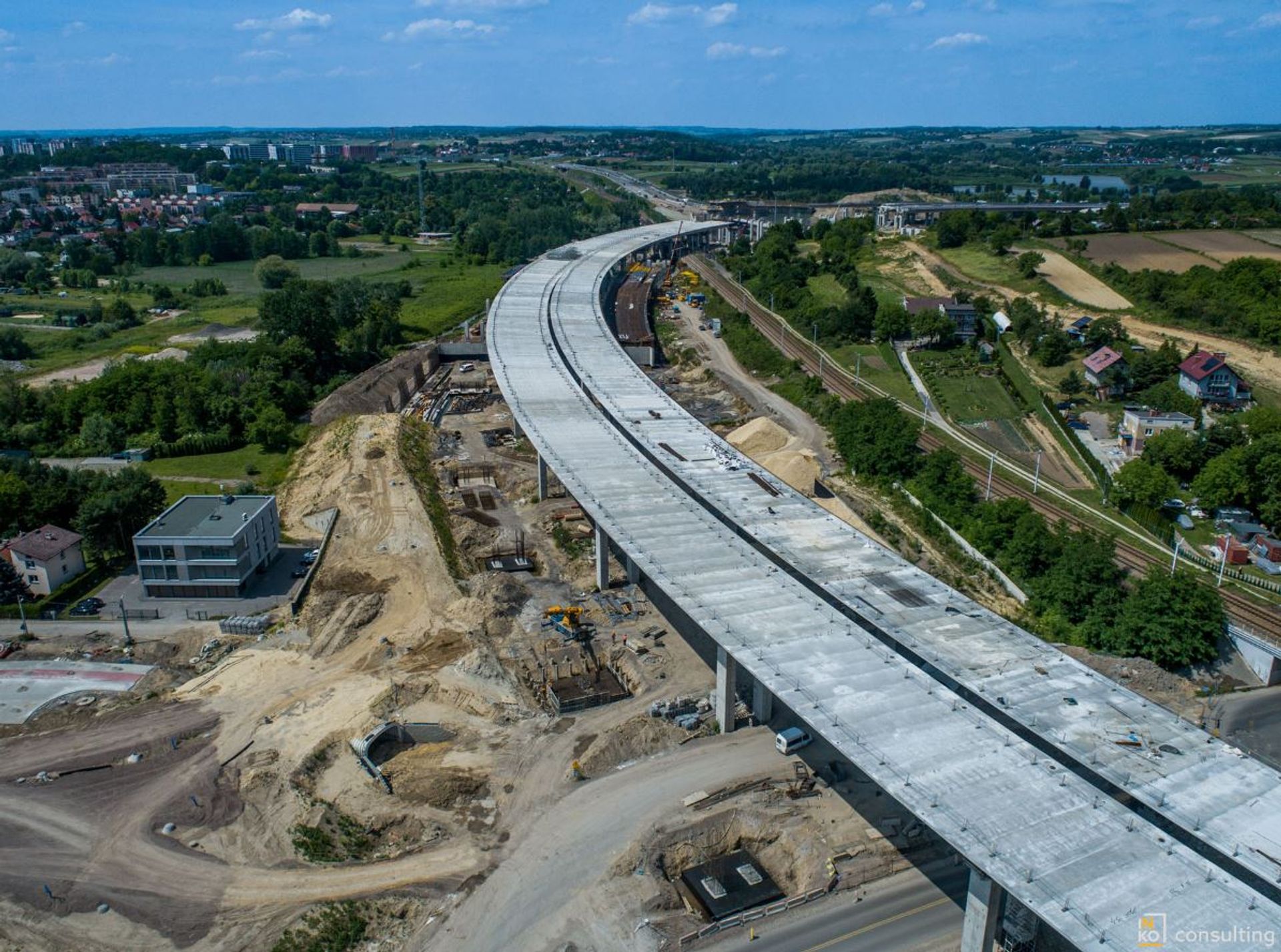 Co słychać na budowie Wschodniej Obwodnicy Krakowa, na odcinku Mistrzejowice - Nowa Huta? 