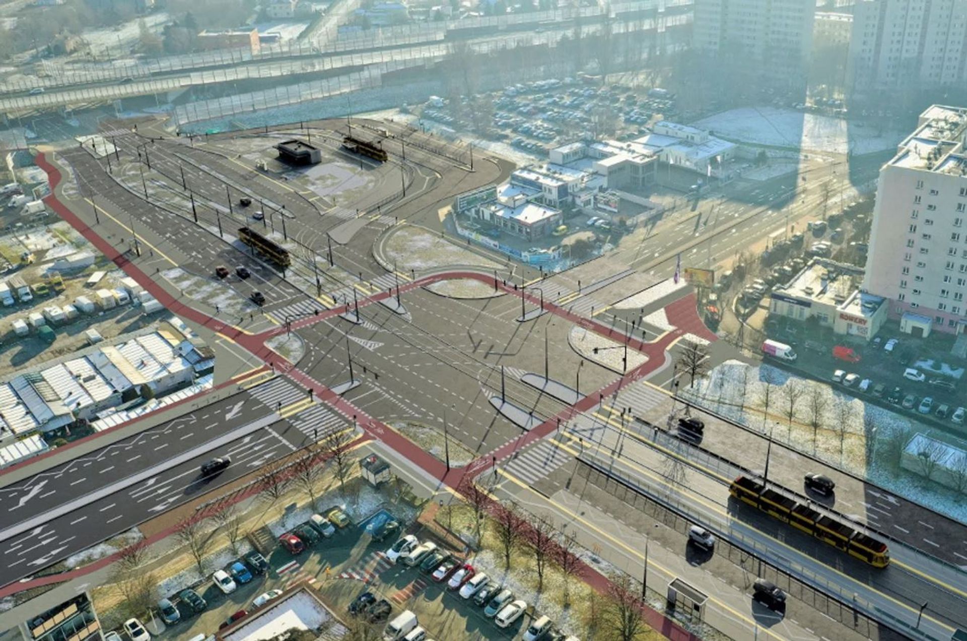 Ostatnie projekty dla tramwaju na Gocław 
