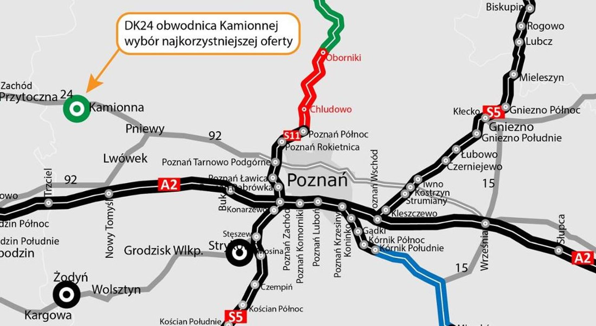 Wybrano wykonawcę kolejnej nowej obwodnicy w Wielkopolsce