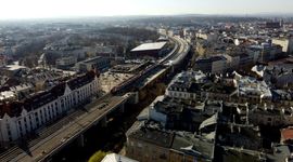 W Krakowie trwa budowa estakady kolejowej Szybkiej Kolei Aglomeracyjnej [ZDJĘCIA]