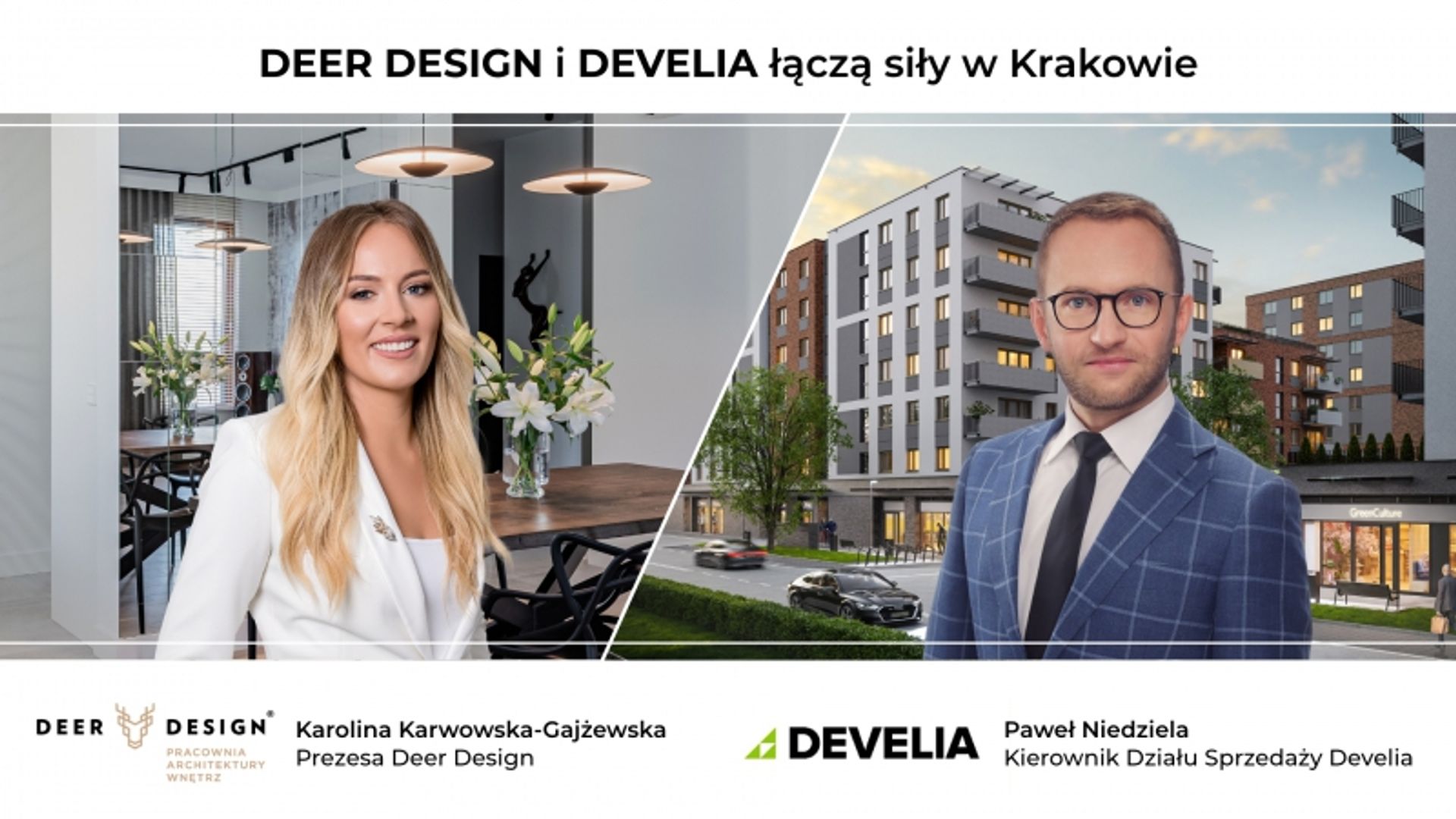 Deer Design i Develia łączą siły w Krakowie