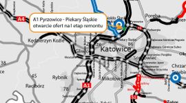 Otworzono oferty na pierwszy etap remontu autostrady A1 w woj. śląskim