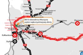 Wykonawca obwodnicy Mierzyna pod Szczecinem ponownie wybrany 