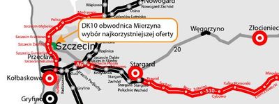 Wykonawca obwodnicy Mierzyna pod Szczecinem ponownie wybrany 