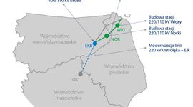 Ważna inwestycja elektroenergetyczna w północno-wschodniej Polsce wchodzi w kolejny, kluczowy etap