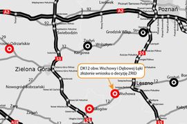 Kolejny krok ku budowie ważnej obwodnicy w ciągu DK12, drogi łączącej Dolny Śląsk z Wielkopolską (połączenie S3 i S5)