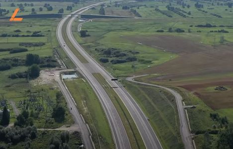 Trwają zaawansowane prace na budowie odcinka drogi ekspresowej S6 – obwodnicy Koszalina [FILMY]