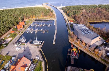 W Porcie Łeba realizowane są kluczowe inwestycje [FILM+ZDJĘCIA]