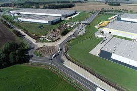 Postępują prace przy budowie rond w obrębie węzłów Brzezimierz i Wrocław Wschód na A4 [ZDJĘCIA]