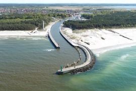 Wejście do portu w Łebie zostanie przebudowane