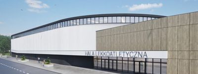 W Szczecinie powstanie nowoczesna hala lekkoatletyczna. 1200 miejsc na trybunach i schronienie dla 2 tys. osób  [WIZUALIZACJE]