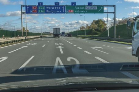 Ruszyła budowa trzeciego pasa autostrady A2 między węzłami Poznań Krzesiny i Poznań Wschód [MAPY]