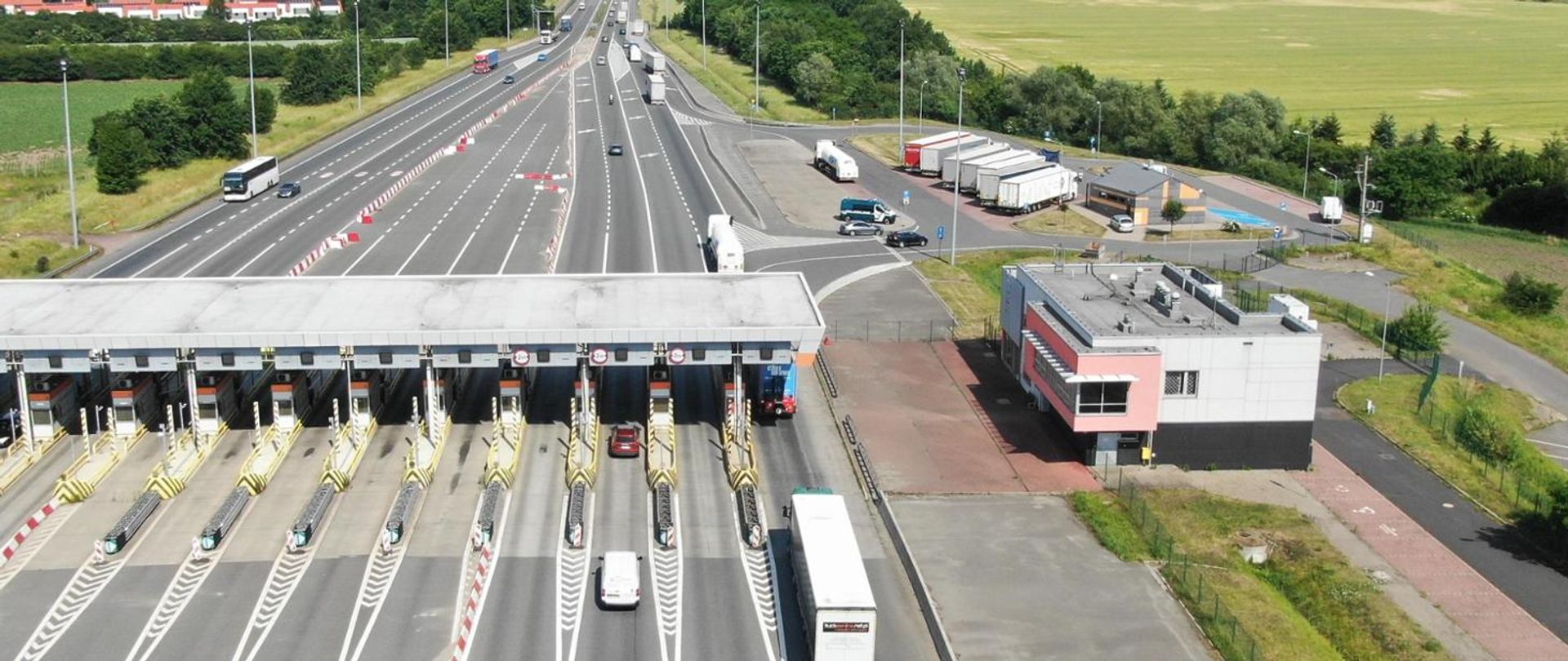 Na autostradzie A4 pod Wrocławiem powstanie wspólny punkt kontroli dla Krajowej Administracji Skarbowej oraz Inspekcji Transportu Drogowego