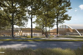 Ponad 37 mln dofinansowanie na rozbudowę hali lodowej w Oświęcimiu [WIZUALIZACJE]