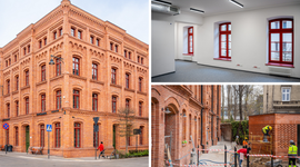 Famuły przy Ogrodowej 24 w Łodzi prawie gotowe! Przyjdź i zobacz lokale na biura, gastronomię i usługi [ZDJĘCIA]