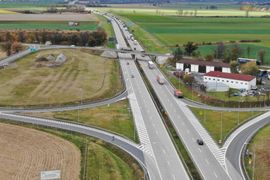 Nawierzchnia na 5 węzłach autostrady A4 od Budziszowa do Kątów Wrocławskich idzie do remontu