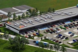 Nowy park handlowy pod Warszawą prawie gotowy