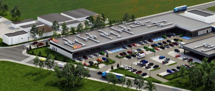 Nowy park handlowy pod Warszawą prawie gotowy