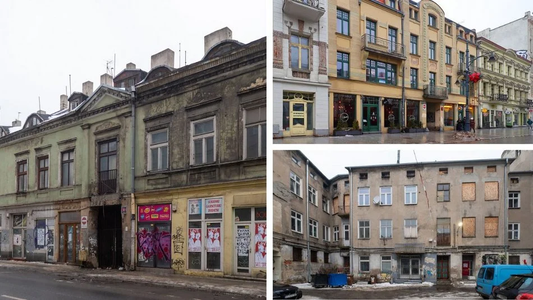 Aż 5 kamienic w centrum Łodzi do remontu! Budynki przy Piotrkowskiej i Więckowskiego [ZDJĘCIA]
