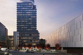 Dziedziniec kompleksu PAZIM w Szczecinie przechodzi modernizację. Nowa przestrzeń dla pracowników, mieszkańców i gości [WIZUALIZACJE+ZDJĘCIA]