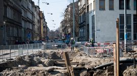 [Wrocław] W weekend szykują kolejne utrudnienia na budowie głównej arterii w mieście