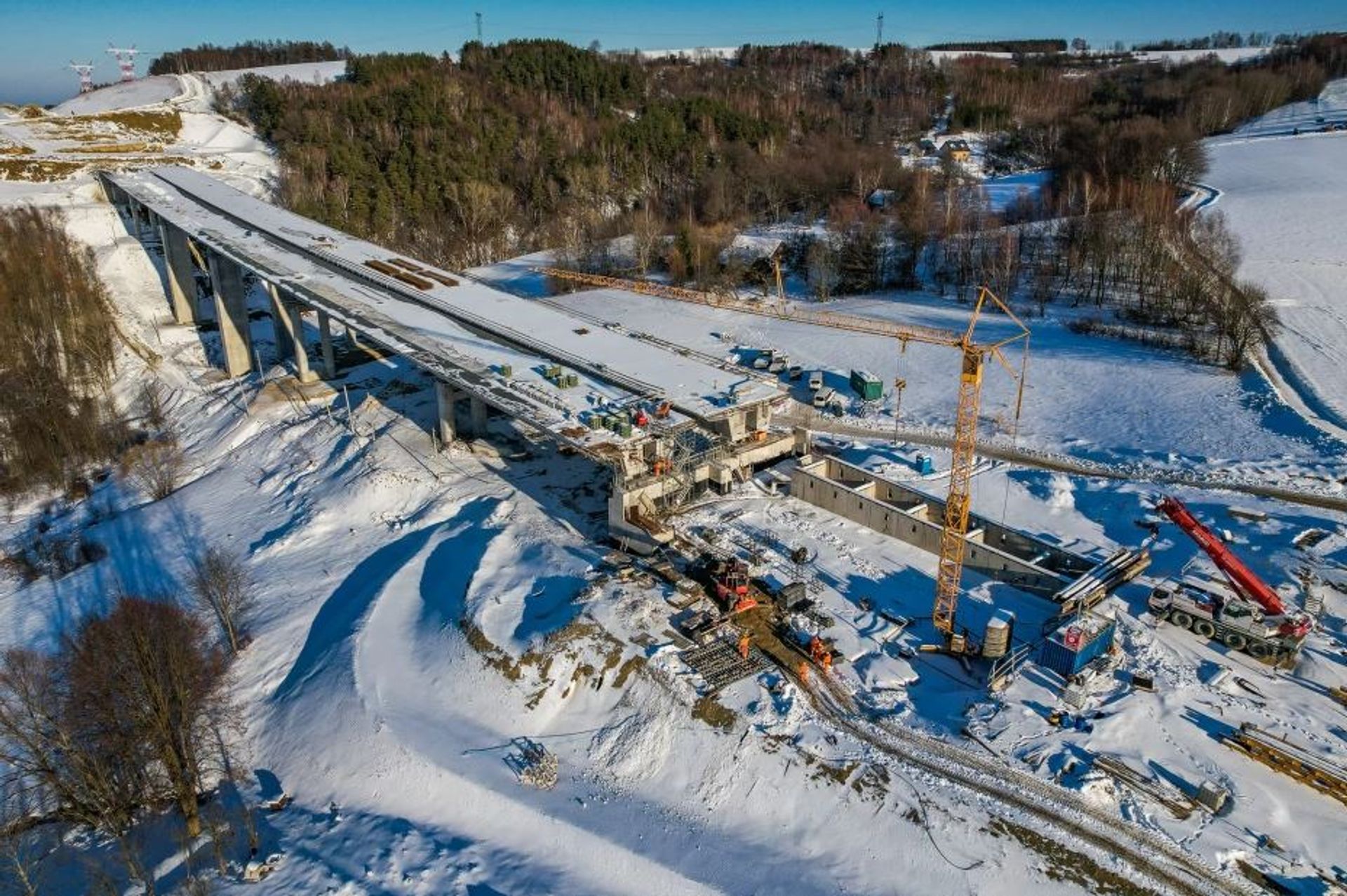 S19 Via Carpatia w woj. podkarpackim rośnie mimo zimy 