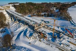 S19 Via Carpatia w woj. podkarpackim rośnie mimo zimy [RAPORT]